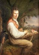 Friedrich Georg Weitsch Alexander von Humboldt oil on canvas